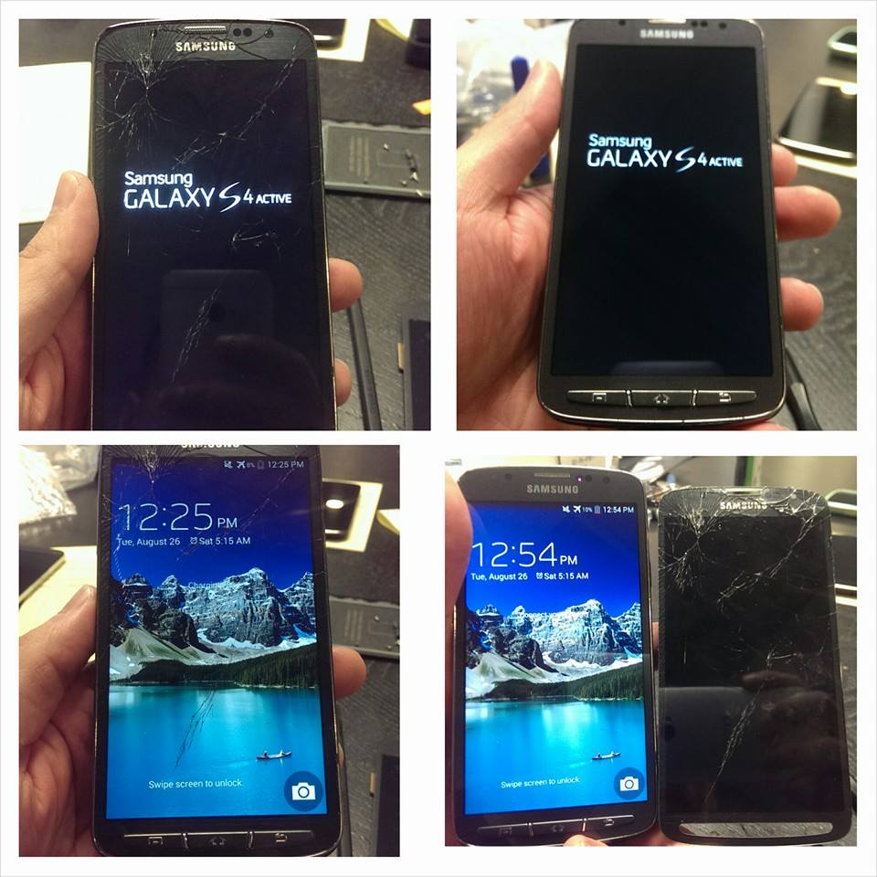 Samsung Cracked Cell Phone Screen Repair